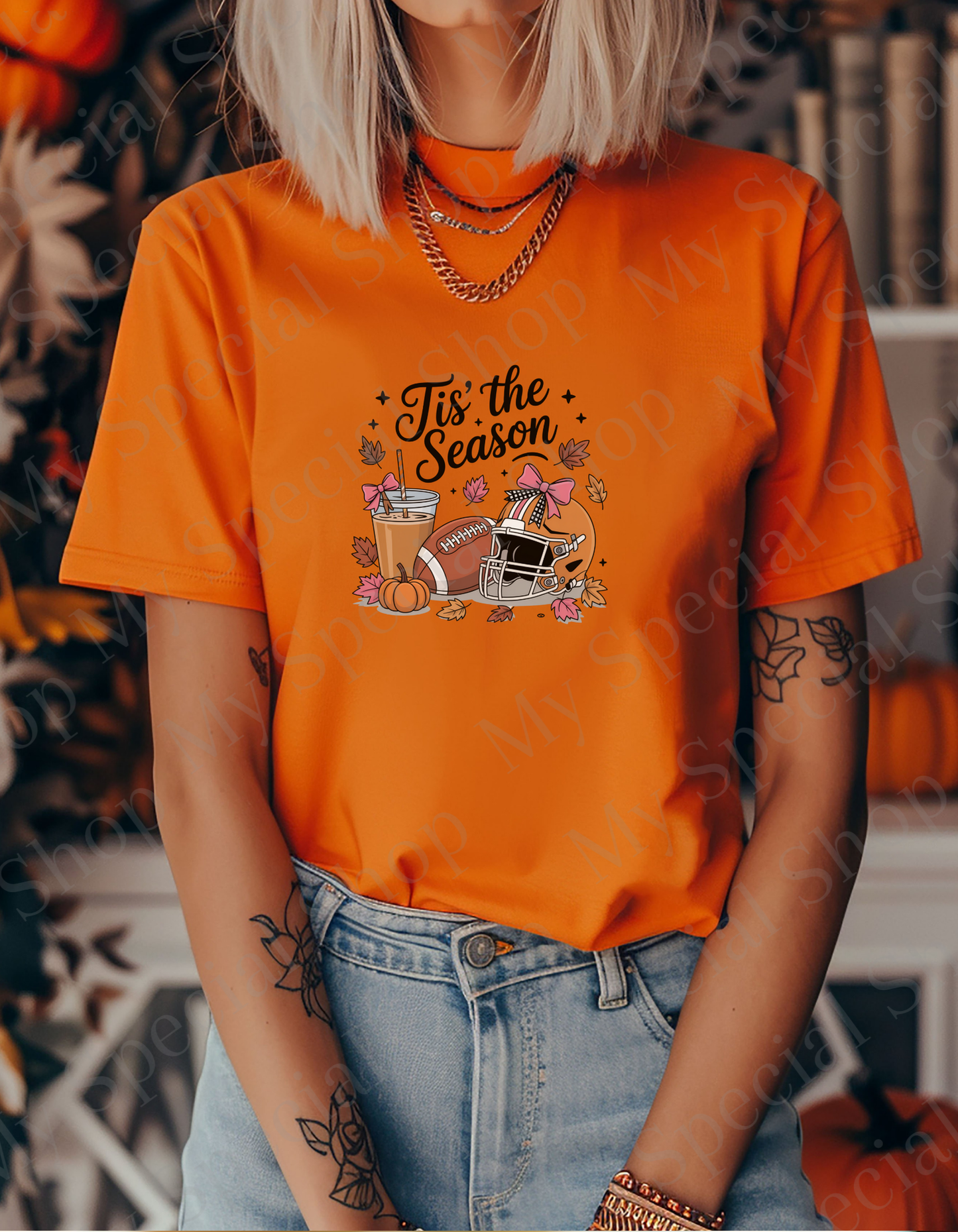 Tis’ the Season Football Fall Shirt – Cozy Autumn Tee | Team Spirit | Game Night | Graphic Tee | | Bella Canvas | Soft style | Unisex My Special Shop