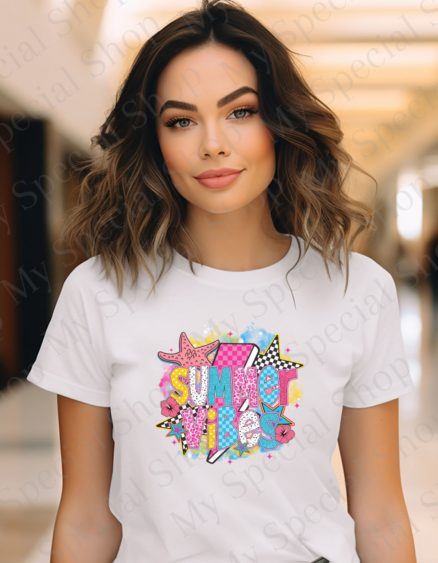 Summer Vibe #3 | Cotton | Summer time | Beach Vibe | Flower | Bright Color