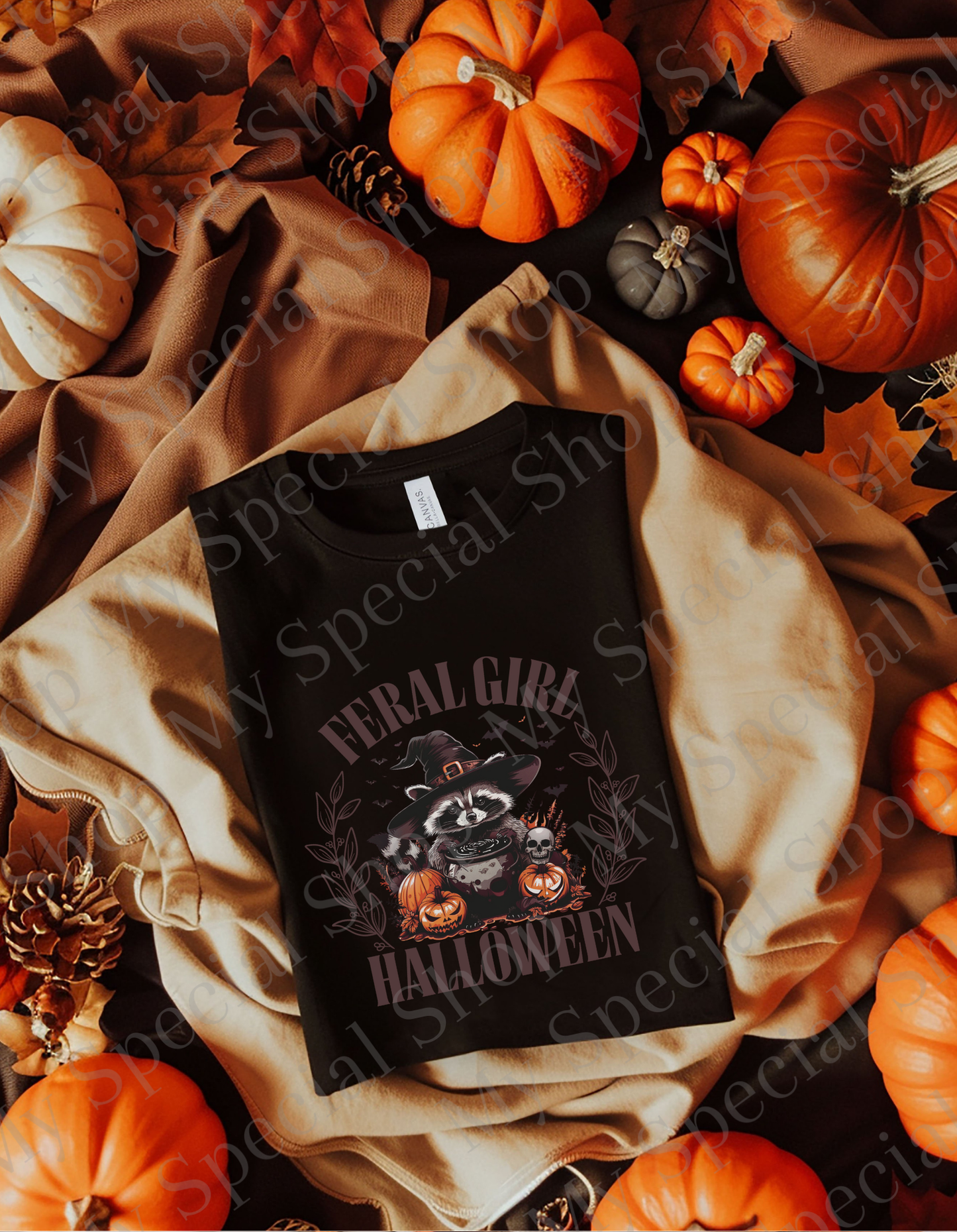 Purranormal Cativity Halloween Shirt β Spooky Cats Tee | Bow | Funny | Bella + Canvas | Unisex (Copy) My Special Shop
