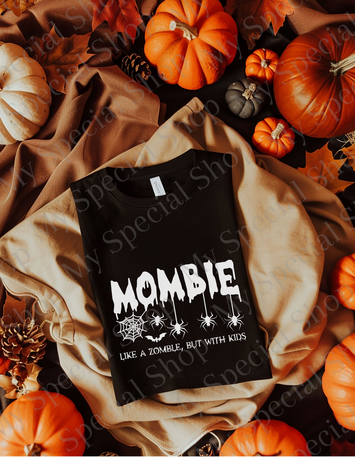 Funny Mombie Halloween Shirt | Funny | MOM | Zombie | Bella + Canvas | Unisex My Special Shop