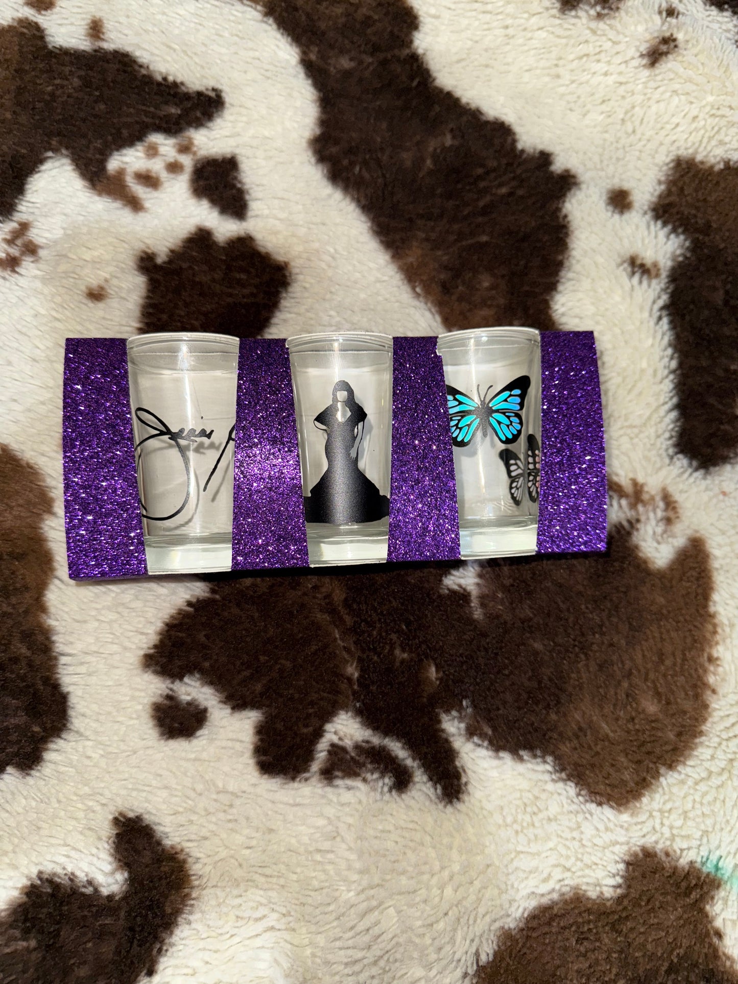 Jenni Rivera Drink set | Shot Glass & Tumbler | La Jenni | La Diva | Mariposa | 20oz | 1.5 oz | Sublimated | My Special Shop