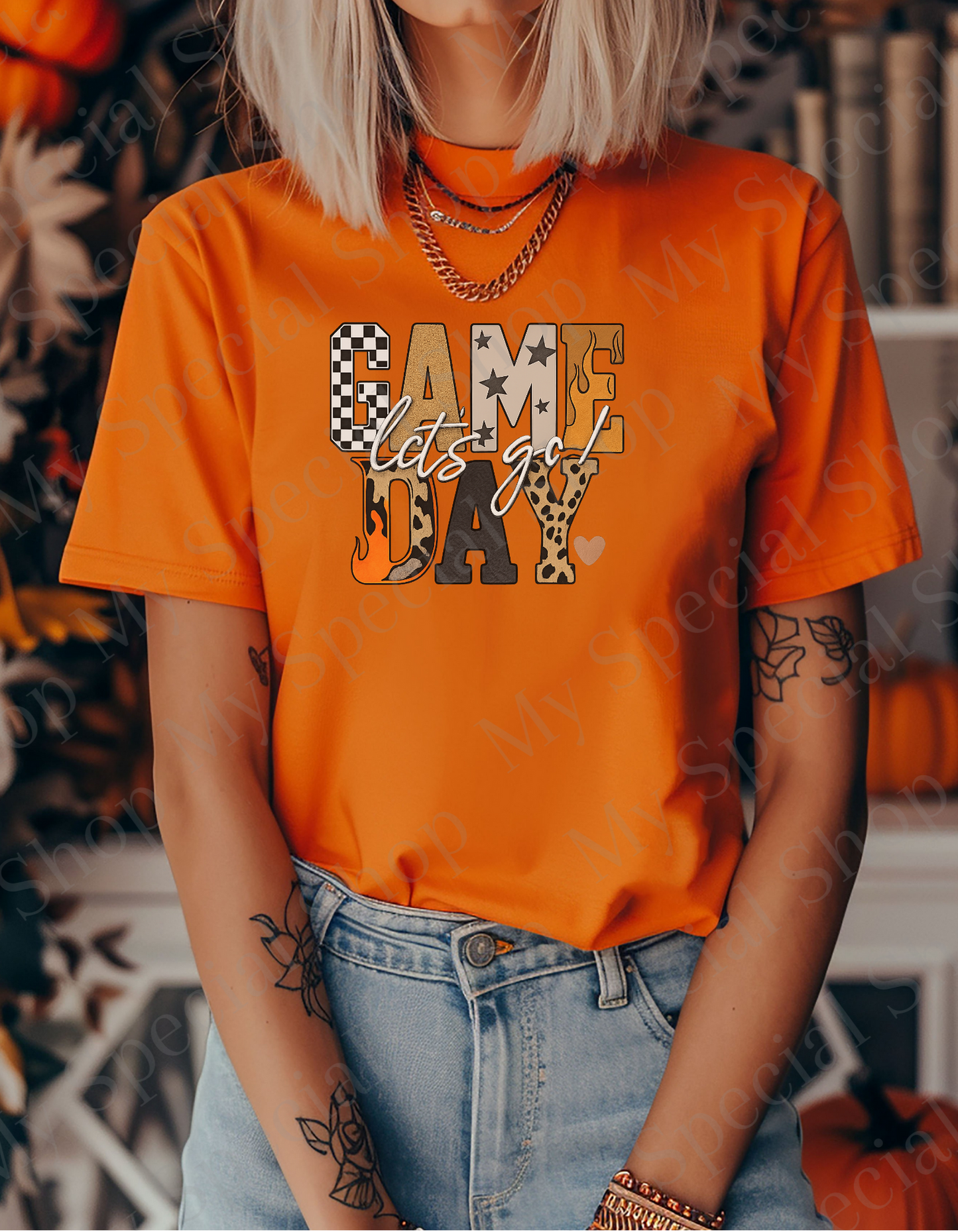 Game Day Let’s Go Shirt – Trendy Fall Football Graphic Tee| Football | NBA | Team Spirit | Graphic Tee | | Bella Canvas | Soft style | Unisex My Special Shop