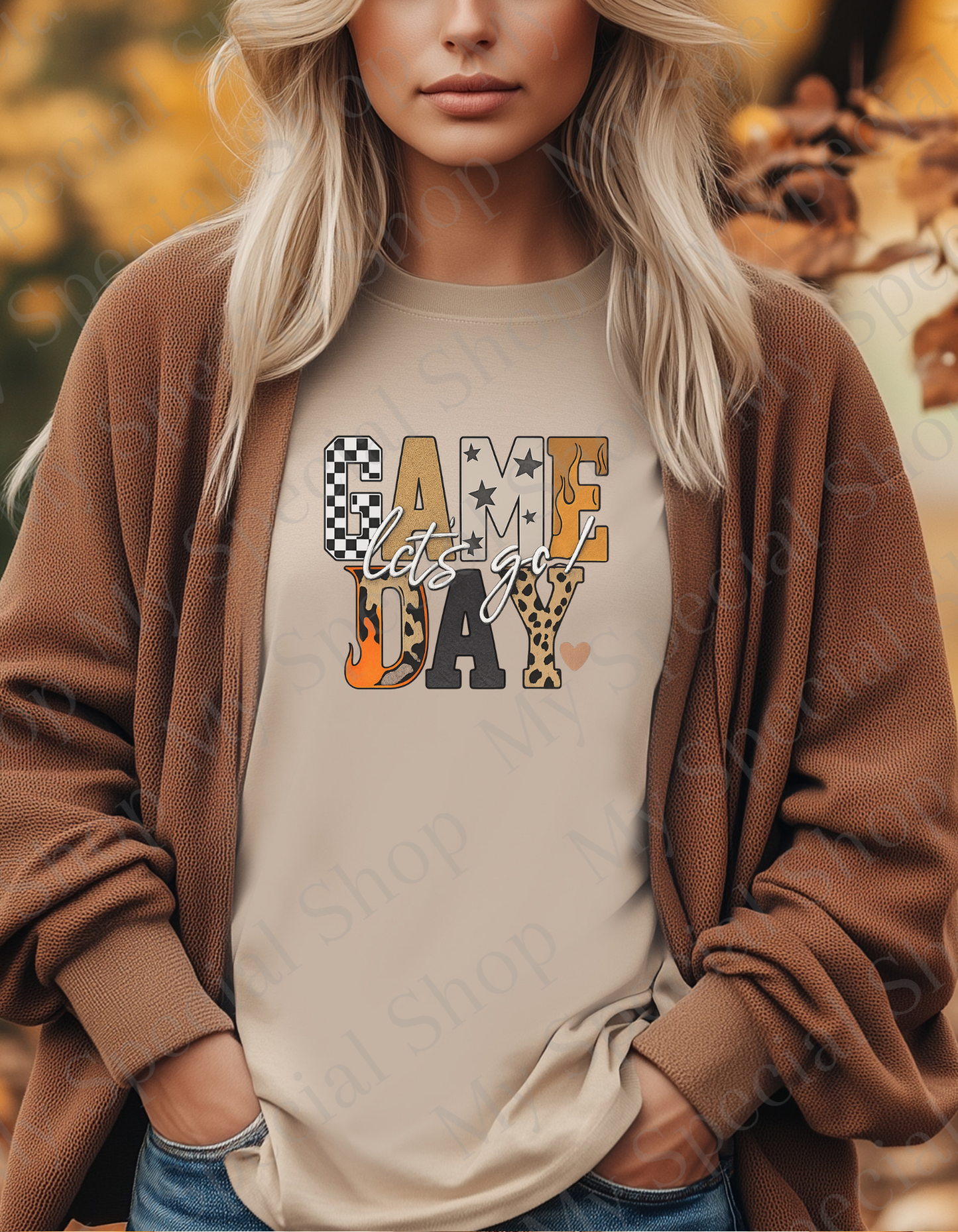 Game Day Let’s Go Shirt – Trendy Fall Football Graphic Tee| Football | NBA | Team Spirit | Graphic Tee | | Bella Canvas | Soft style | Unisex My Special Shop