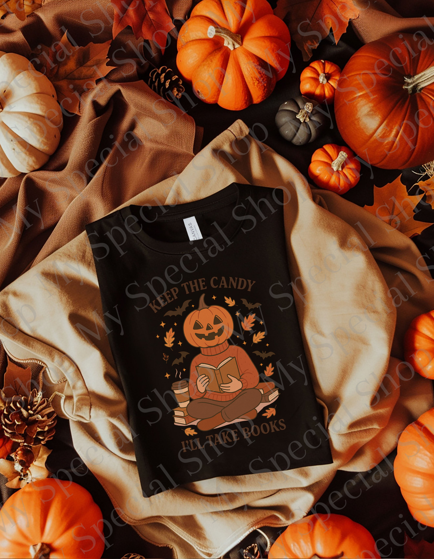 Spooky Babe – Coquette Halloween Shirt | Pumpkin | Bow | Unisex (Copy) My Special Shop