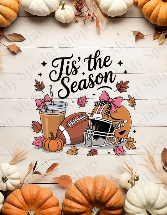 Tis’ the Season Fall Sweatshirt – Gildan 1800 Cozy Crewneck – Football & Pumpkin Spice Graphic Pullover | Team Spirit | Game Night | Graphic Tee | | Bella Canvas | Soft style | Unisex My Special Shop