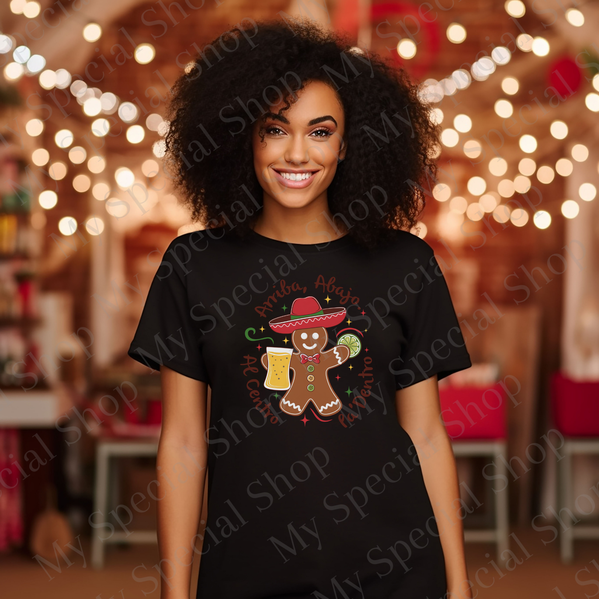 Arriba Abajo Al Centro Pa’ Dentro Shirt | Mexican Christmas Shirt | Fiesta Holiday Tee | Funny Latino Christmas Outfit My Special Shop