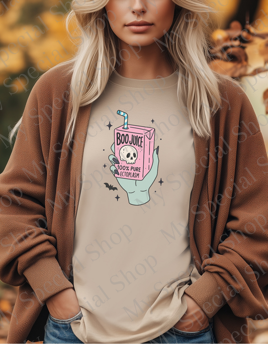 Just Here for the Boos – Funny Halloween Ghost Beer Shirt | Funny | Bella + Canvas | Unisex My Special Shop