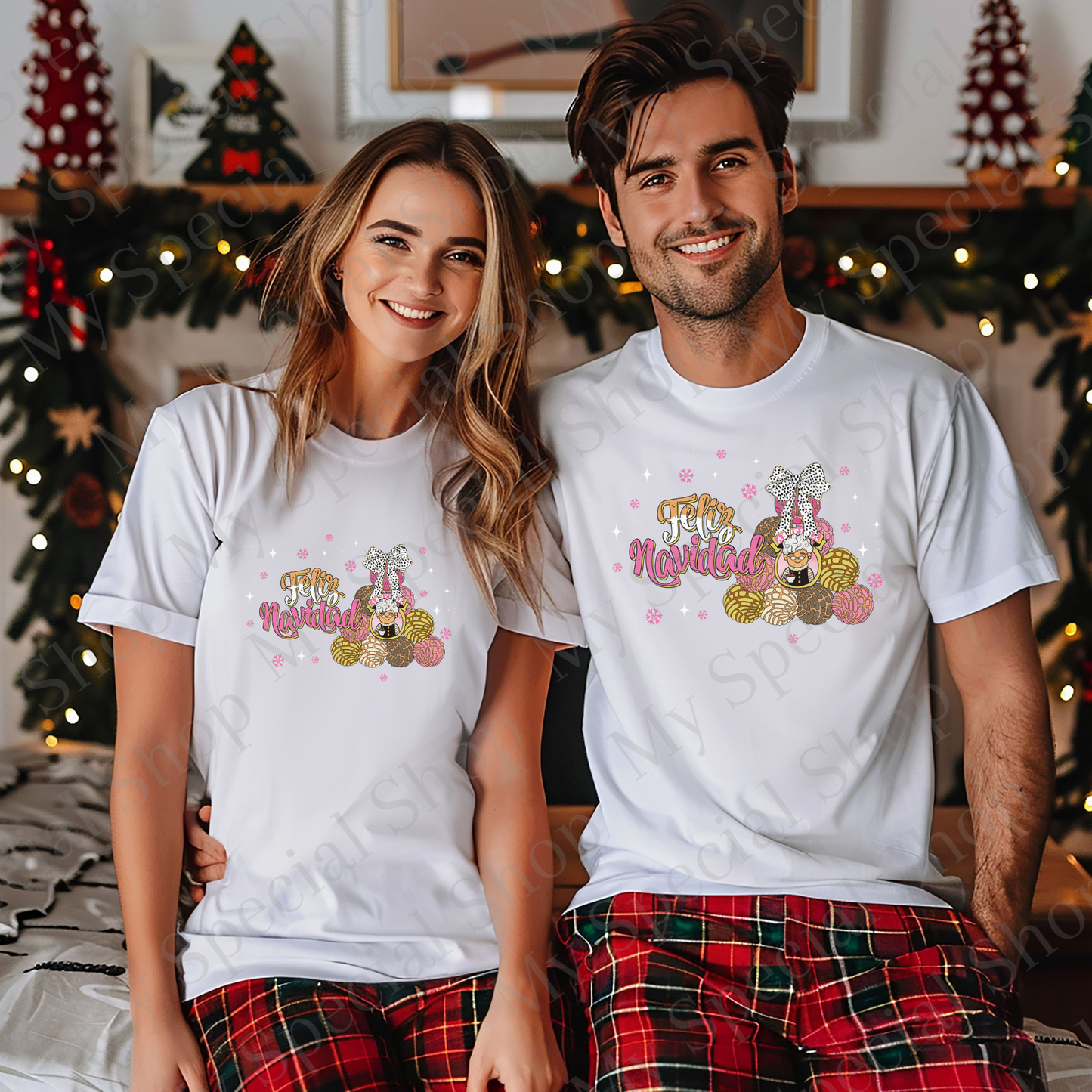Feliz Navidad Pan Dulce Shirt | Mexican Christmas Shirt | Abuelita Concha Tee | Latino Holiday Outfit My Special Shop
