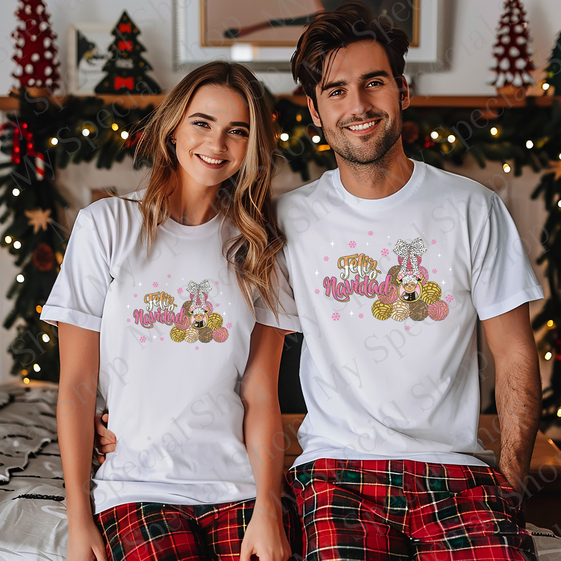 Feliz Navidad Pan Dulce Shirt | Mexican Christmas Shirt | Abuelita Concha Tee | Latino Holiday Outfit My Special Shop