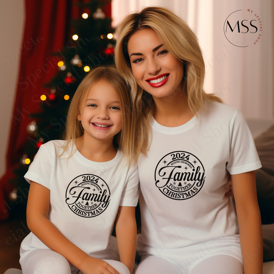 Family Christmas 2024 Shirt | Stealing Christmas | Adult size | Youth Size | Family Shirt | Cotton | Unisex (Copy) My Special Shop