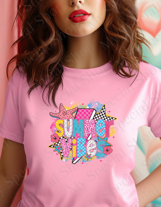 Summer Vibe #2 | Cotton | Summer time | Beach Vibe | Flower | Bright Color My Special Shop