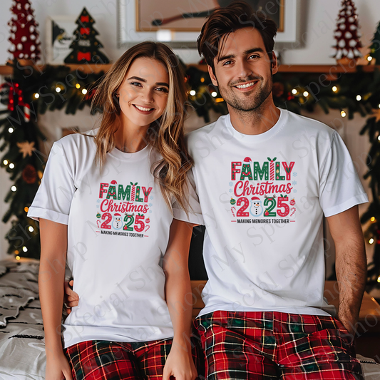 Snowing Family Christmas 2025 Shirts | Matching Holiday Family Tees | Festive “Making Memories Together” Outfit My Special Shop