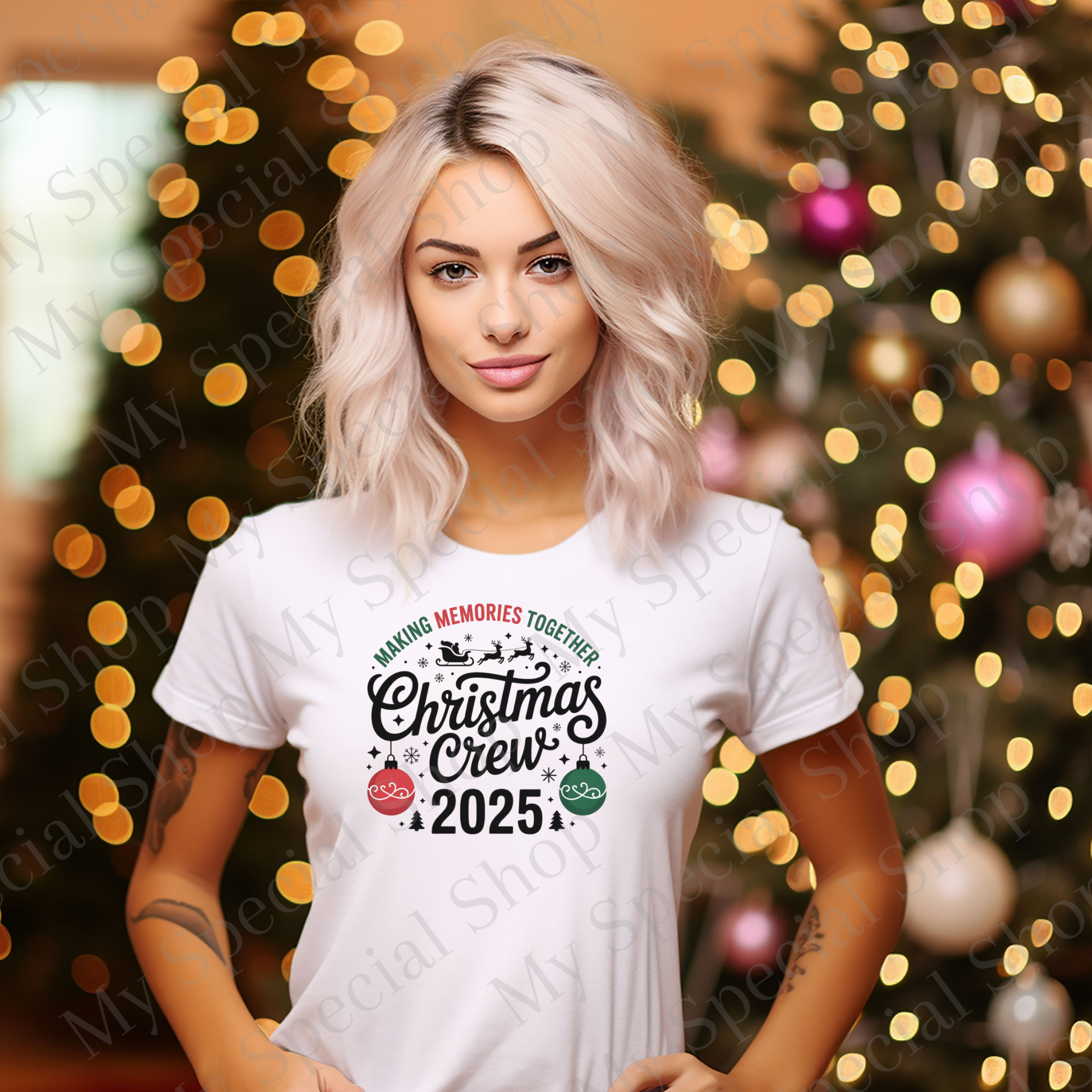 Snowing Family Christmas 2025 Shirts | Matching Holiday Family Tees | Festive “Making Memories Together” Outfit (Copy) My Special Shop