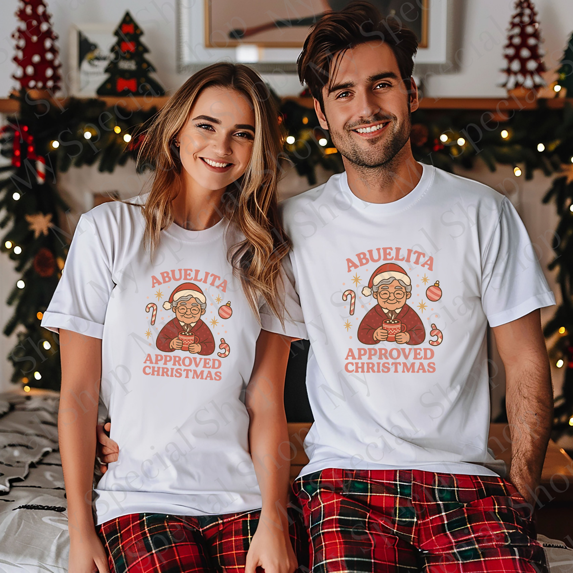 Abuelita Approved Christmas Shirt | Hispanic Holiday Tee | Cozy Family Christmas Shirt | Latina Christmas Gift My Special Shop