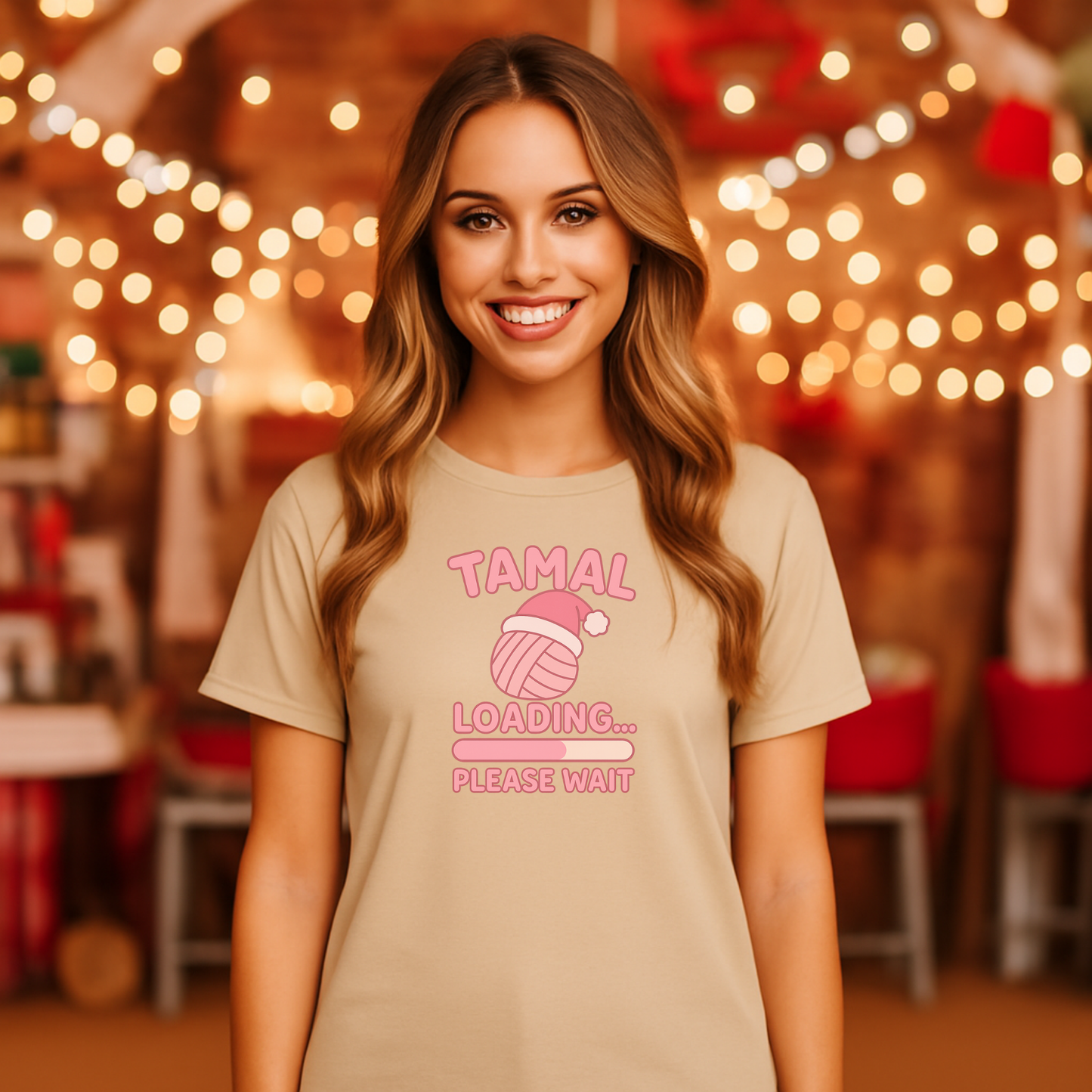 Tamal Loading Please Wait Shirt | Funny Hispanic Christmas Tee | Cute Mexican Holiday Shirt | Tamales Navidad Shirt My Special Shop