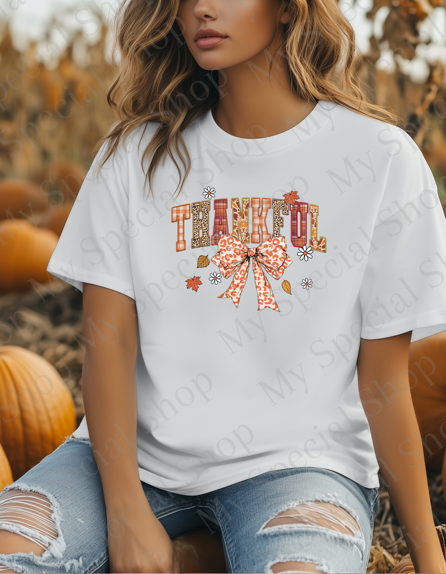 THANKFUL Fall Graphic Tee | Bella+Canvas | Graphic Tee | Soft style | Unisex My Special Shop