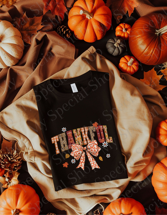 THANKFUL Fall Graphic Tee | Bella+Canvas | Graphic Tee | Soft style | Unisex My Special Shop