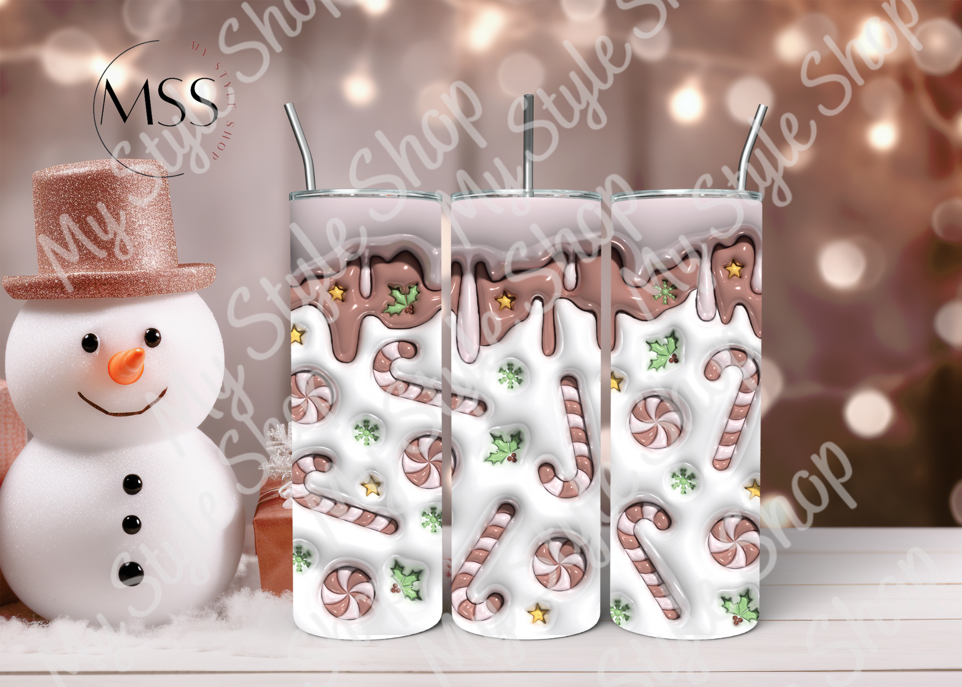 (Copy) Hot Cocoa & Christmas Movie Tumbler | Coffee| Hot Cocoa | Christmas | 20oz | Skinny | Sublimated My Style Shop