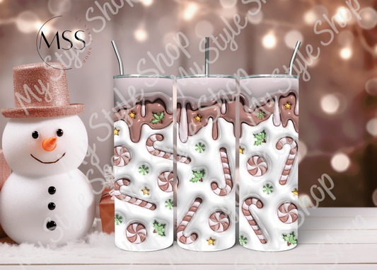 (Copy) Hot Cocoa & Christmas Movie Tumbler | Coffee| Hot Cocoa | Christmas | 20oz | Skinny | Sublimated My Style Shop