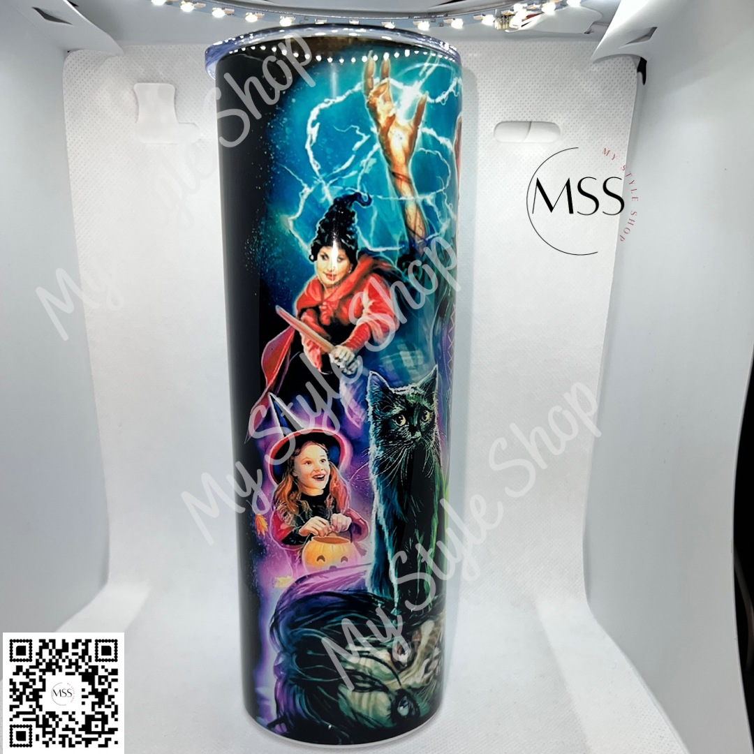 Hocus Pocus Tumbler | 20oz | Skinny Tumbler | Halloween | Sublimation My Style Shop