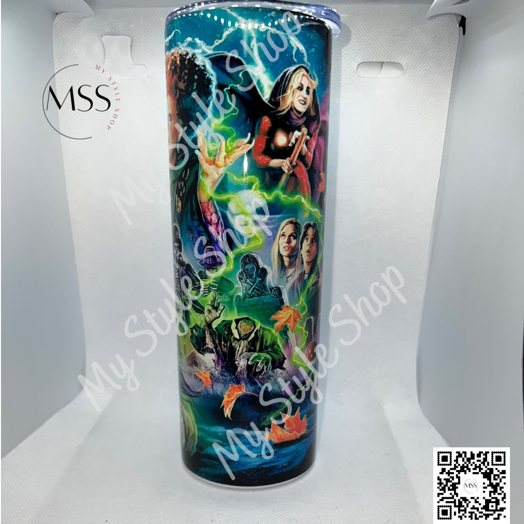 Hocus Pocus Tumbler | 20oz | Skinny Tumbler | Halloween | Sublimation My Style Shop