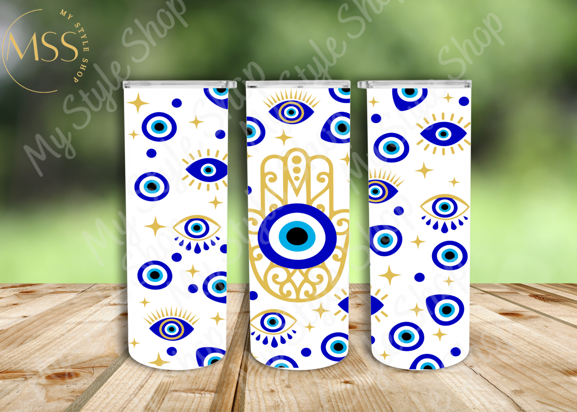 Evil Eye Tumbler | Protection | 20 oz | My Style Shop