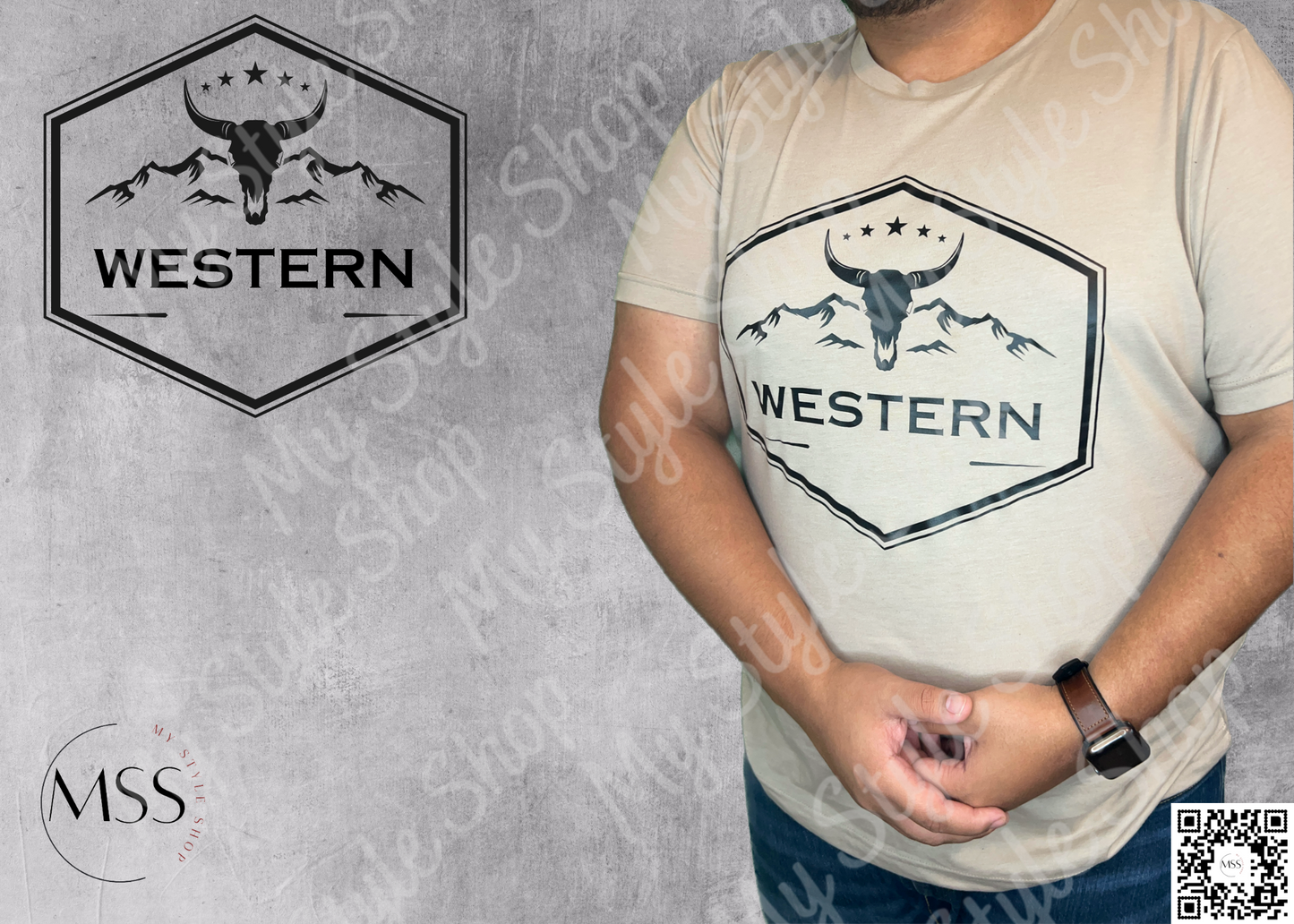 Western T-Shirt | Rodeo | Heavy Cotton | HTV | Unisex | Sandy Color My Style Shop