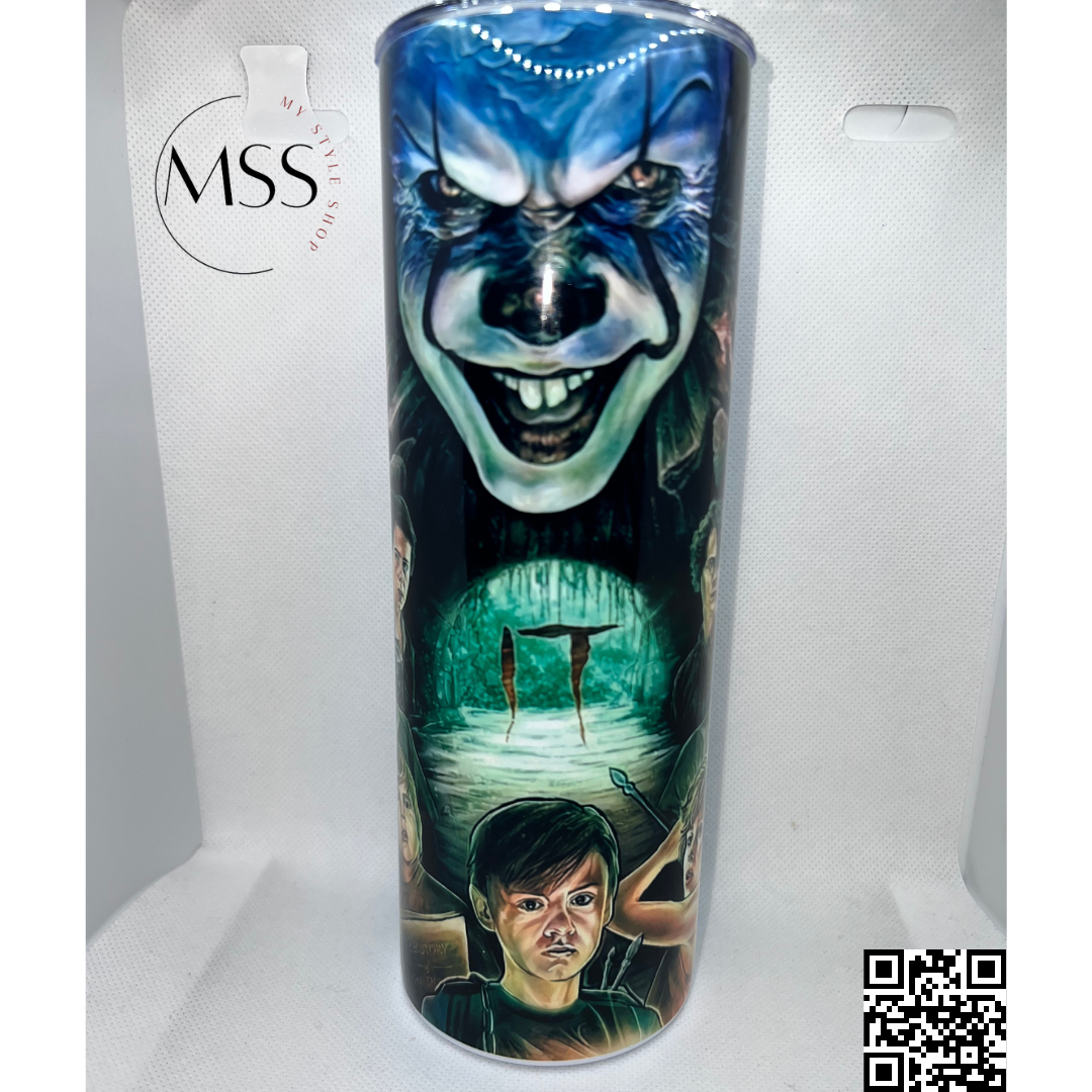 IT Tumbler | 20oz | Stephen King | Skinny | Halloween | Horror My Style Shop