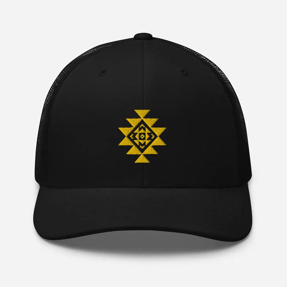 Trucker Cap Aztec Symbol Embroidery My Style Shop