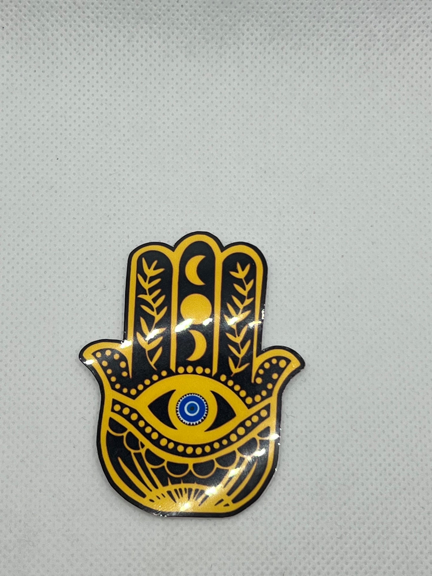 Hamsa Hand Sticker | Evil Eye | Fatima Hand | Vinyl Sticker | 2.5in | Water Resistance | My Style Shop