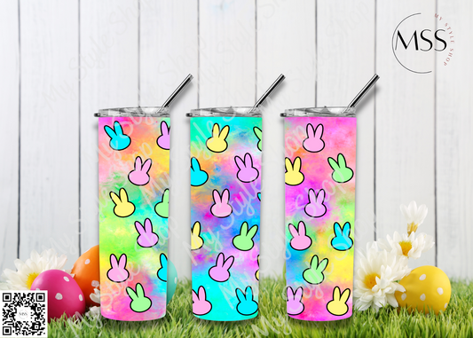 Easter pattern #2 | Bunny | 20oz | Skinny | Straight | Rabbit | Sublimated | Colorful | Mystyleshop