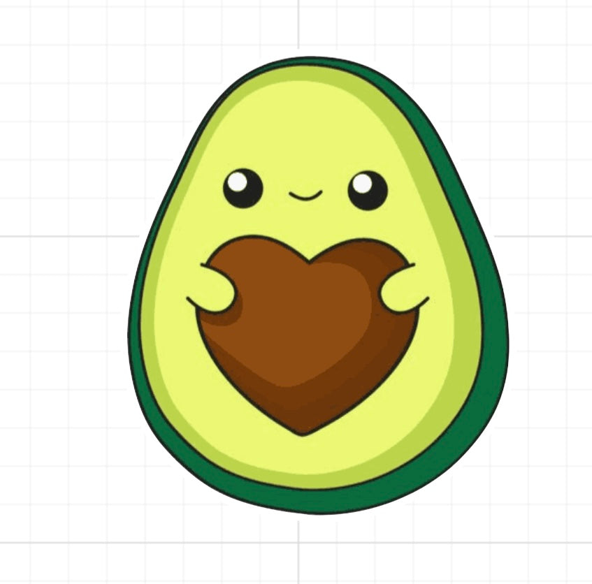 Avocado Sticker Collection 2 | Bundle | Avocado bundle sticker |1.5 in | Funny sticker | Waterproof | Guac Stickers My Style Shop