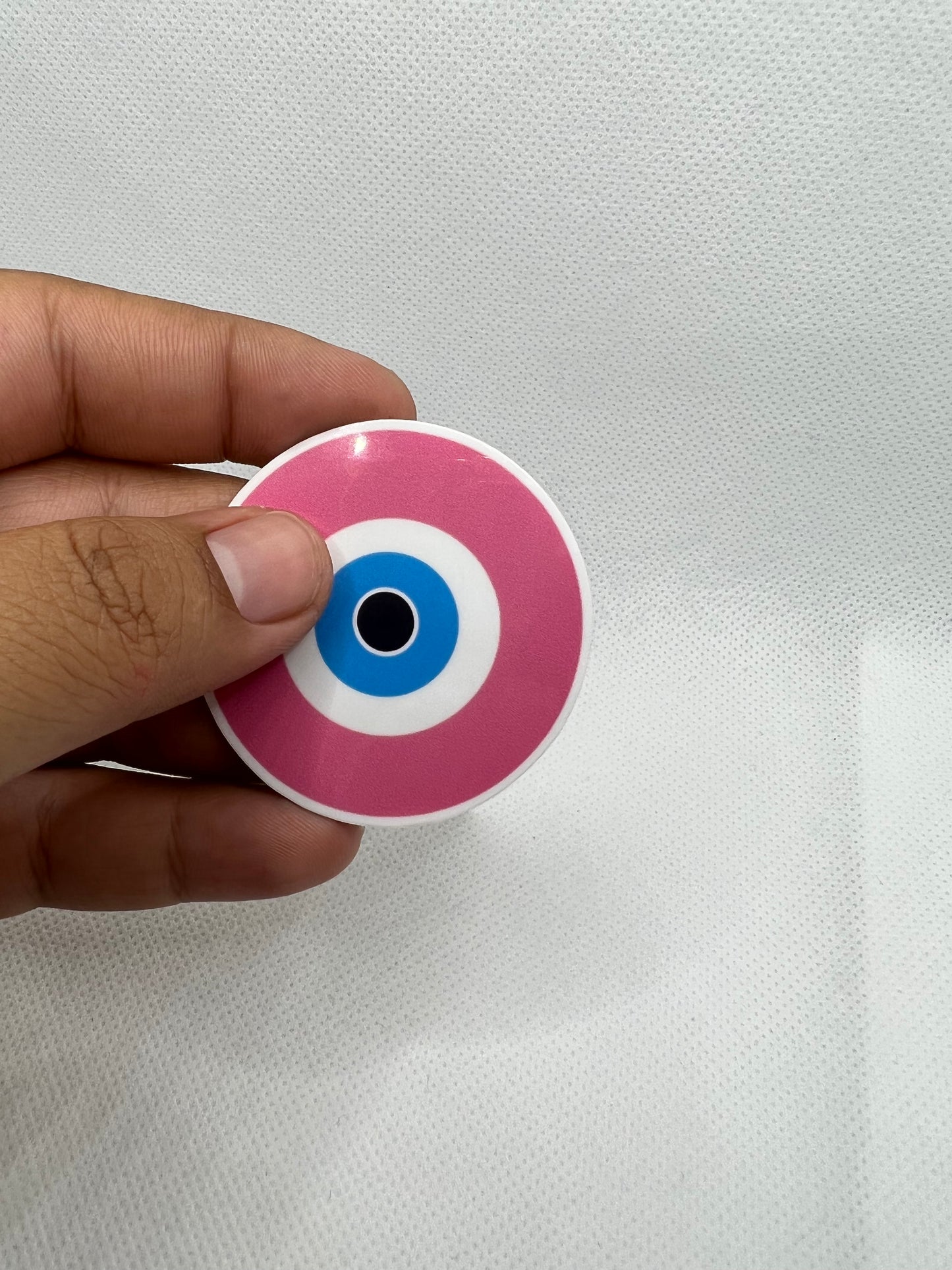 Evil Eye | Circle | Blue | Pink | Purple | Lime Green | Sticker | Water Resistance | My Style Shop