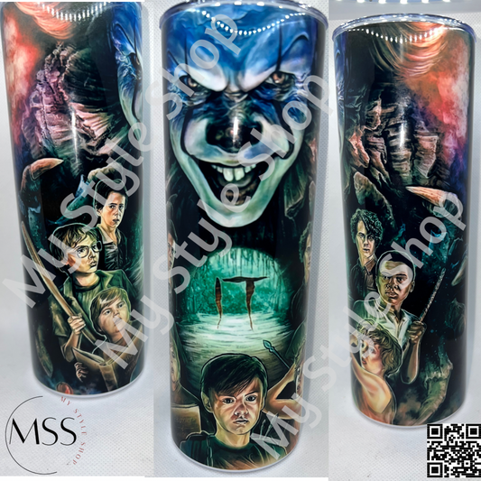 IT Tumbler | 20oz | Stephen King | Skinny | Halloween | Horror My Style Shop