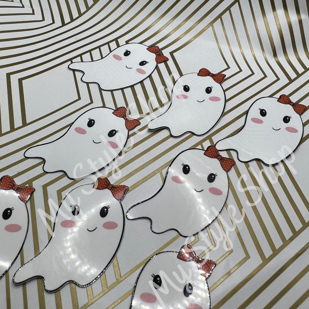 Halloween Ghost Sticker | Boo | Ghost | Scary | Spoky | Face Mask | Water Resistant My Style Shop