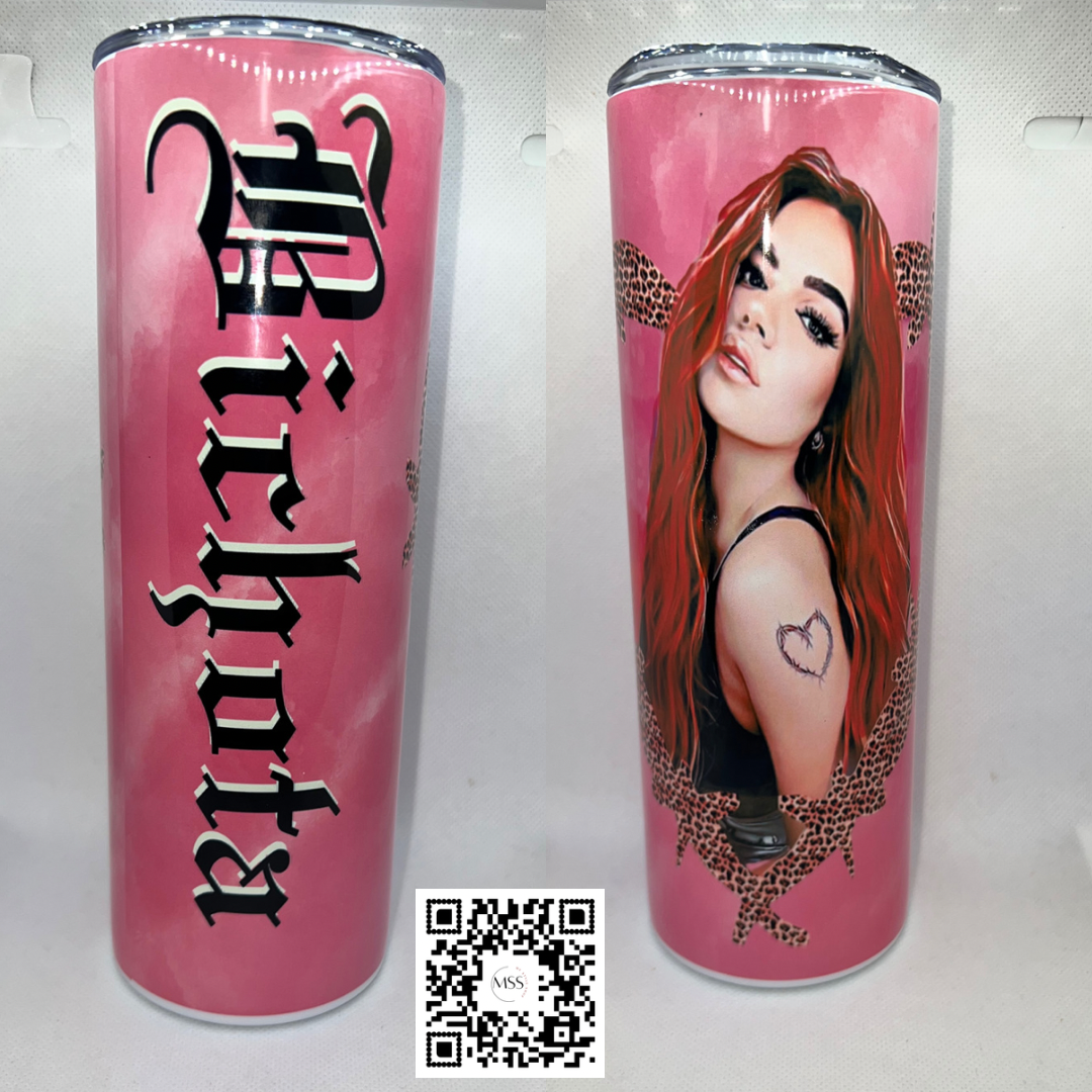 Bichota | Karol G | Red Hair | Skinny Tumbler | 20 oz My Style Shop