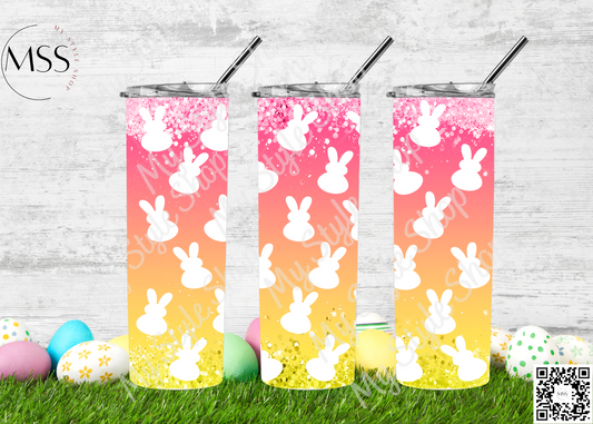 Easter pattern #1 | Bunny | 20oz | Skinny | Straight | Rabbit | Sublimated | Mystyleshop