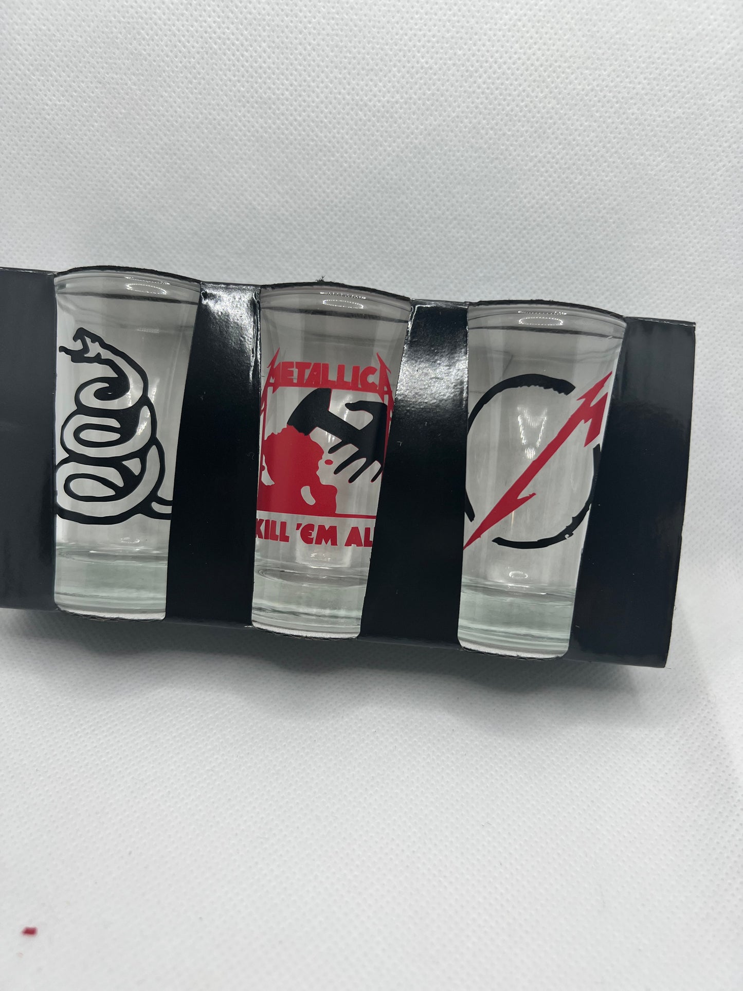 Metallica-Kill Em All Shot Glass Set | Set of 3 | Kill ‘Em All Album | Custom My Style Shop