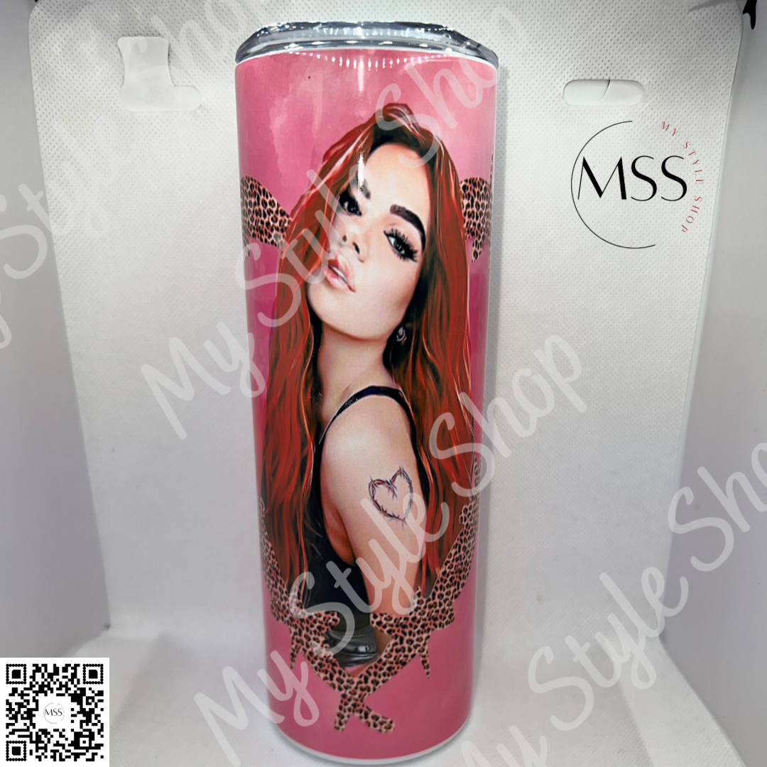 Bichota | Karol G | Red Hair | Skinny Tumbler | 20 oz My Style Shop