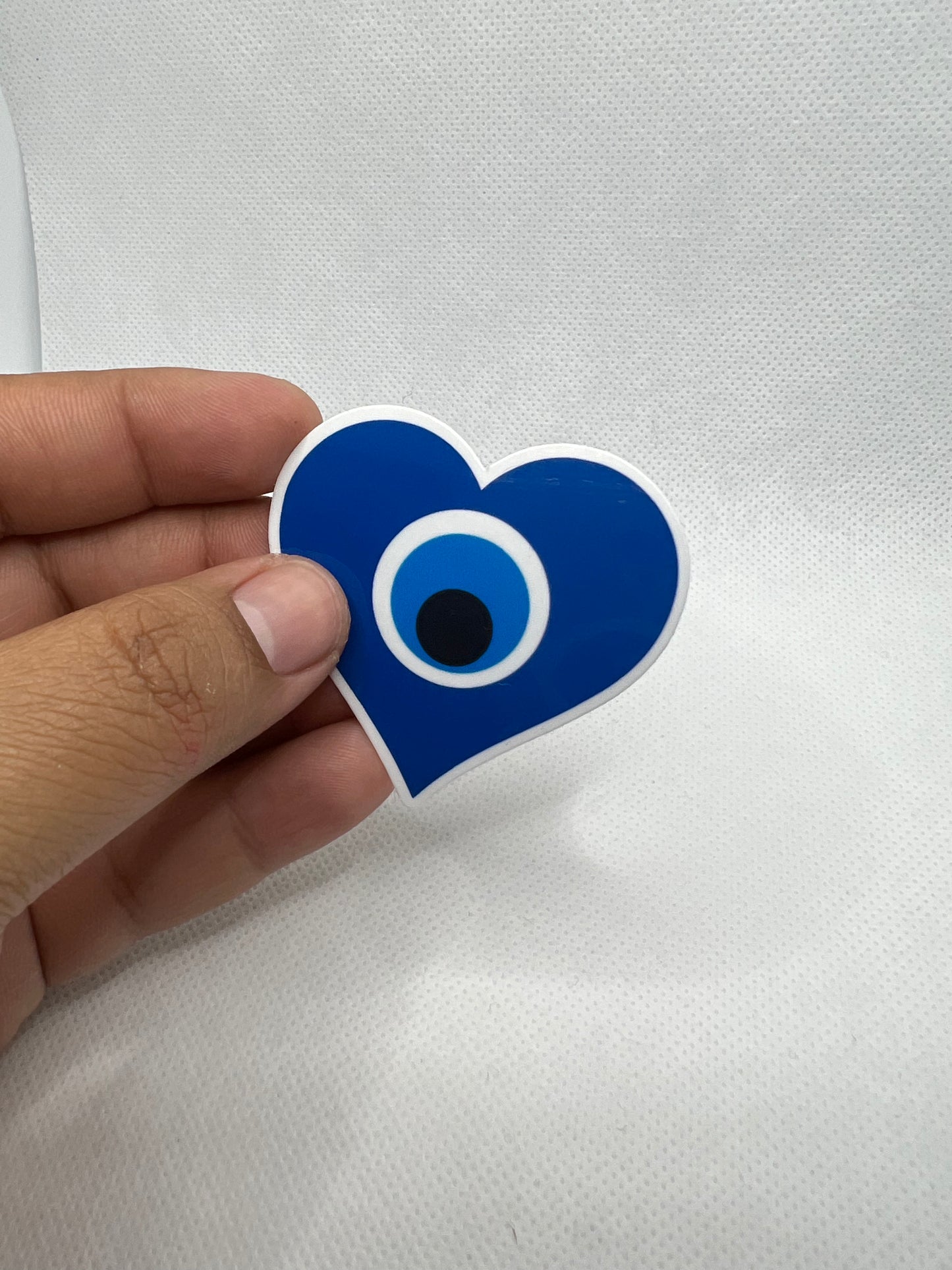 Love Evil Eye | Sticker | Heart | Love | 2in | My Style Shop