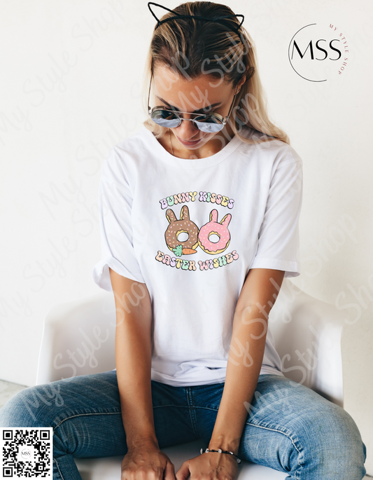 Easter Donuts, Kisses, and Wishes | Easter Carrot | Retro | Sublimated | Polyester | Cotton Feel | Unisex My Style Shop