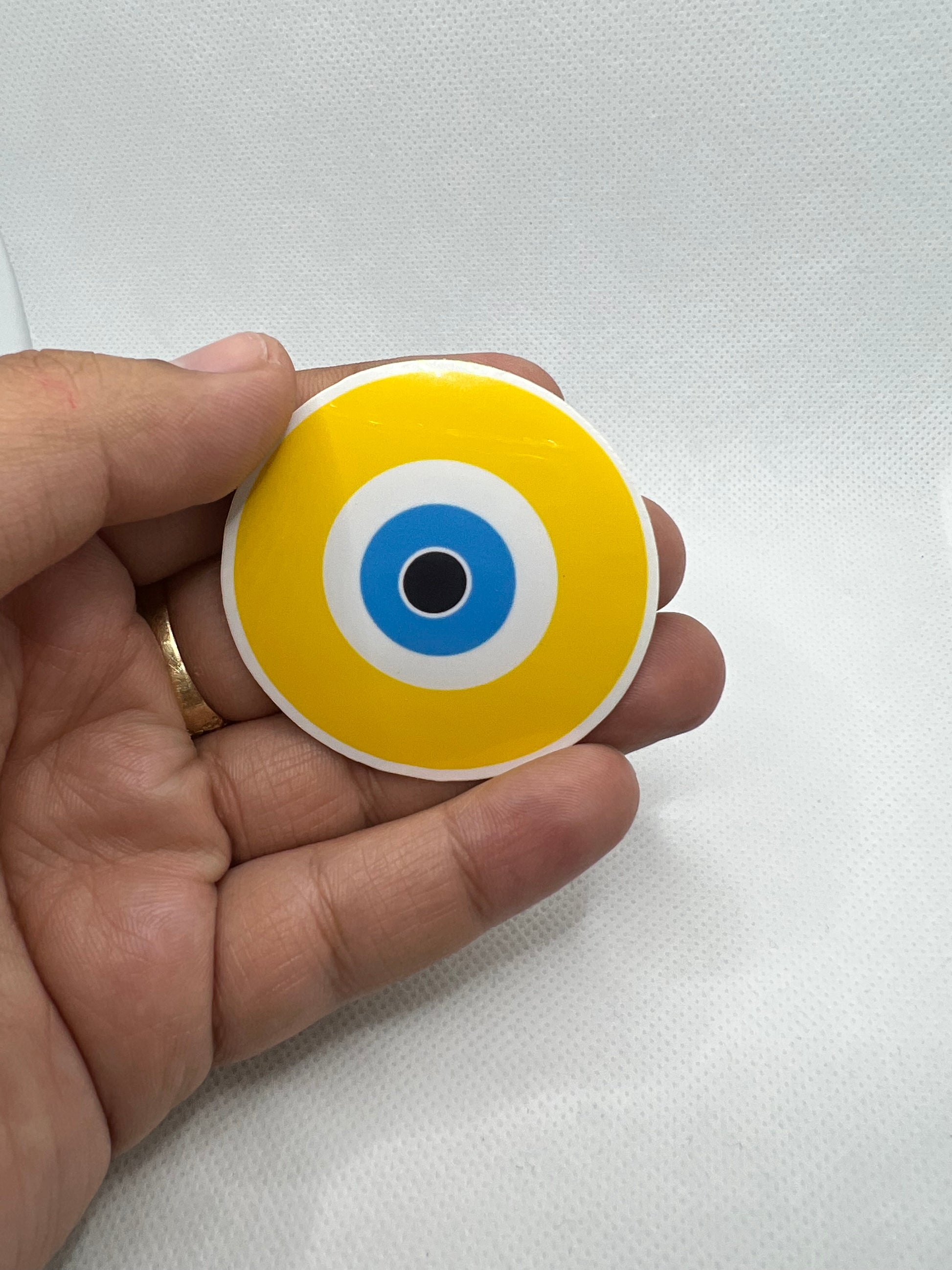 Evil Eye | Circle | Blue | Pink | Purple | Lime Green | Sticker | Water Resistance | My Style Shop