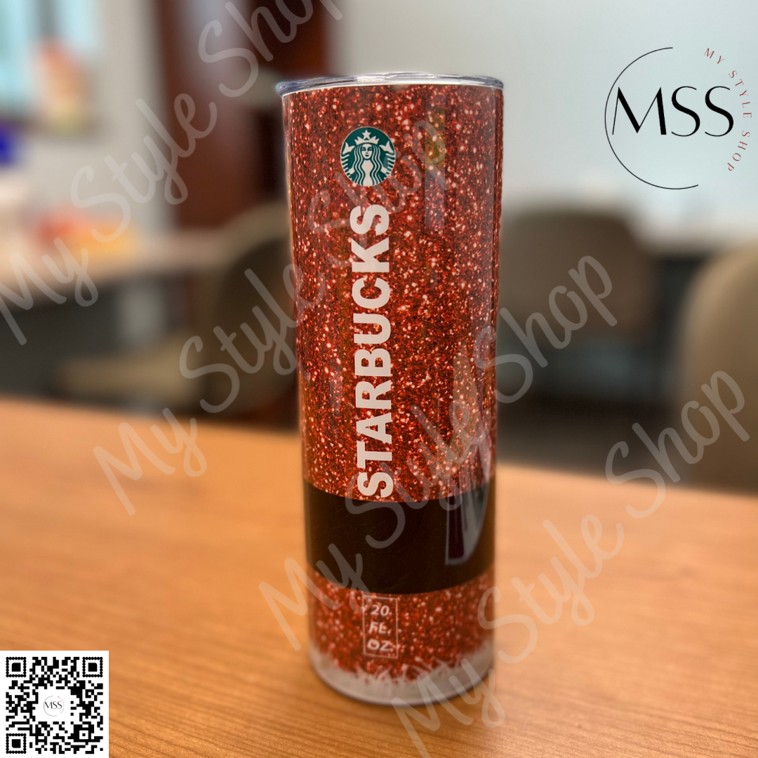 Christmas Starbucks Tumbler | Coffee | Santa Claus | 20oz | Skinny | Pre-Order My Style Shop